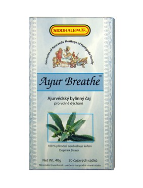 Ayur Breathe - čaj 20 sáčků (PT 05), "astmatické potíže / chronický kašel"